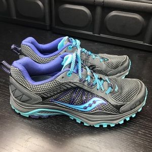 Saucony Grid excursion TR9 trail running shoe sz8